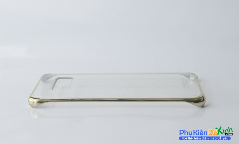 Ốp Lưng Samsung Galaxy S8 Clear Cover được đính màu viền xung quanh và ốp lưng trong suốt để lộ thân máy vô cùng sang chảnh